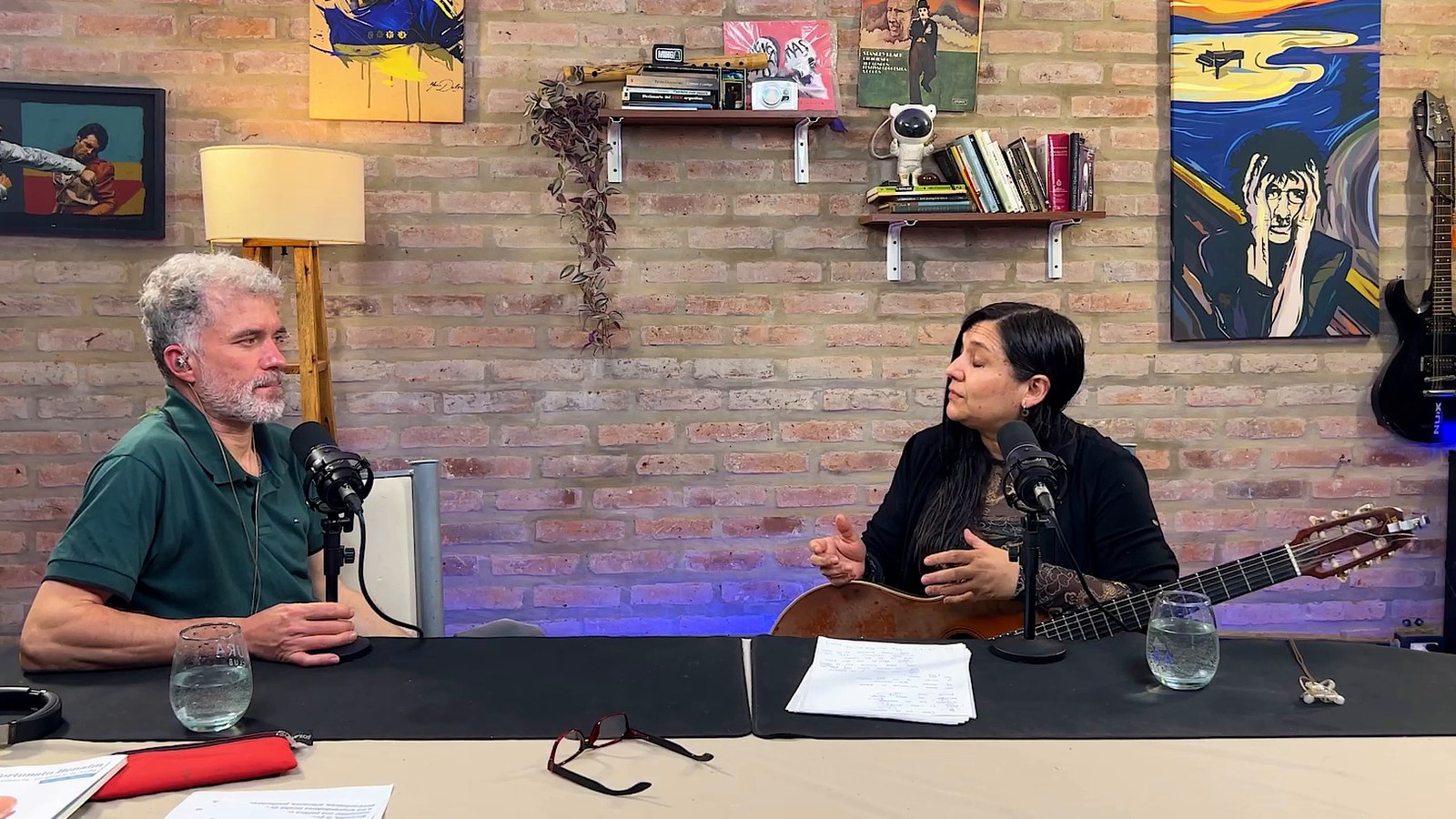 Marilina Erramuspe y Cristian Falabella, mano a mano en Noticias Mercedinas.
