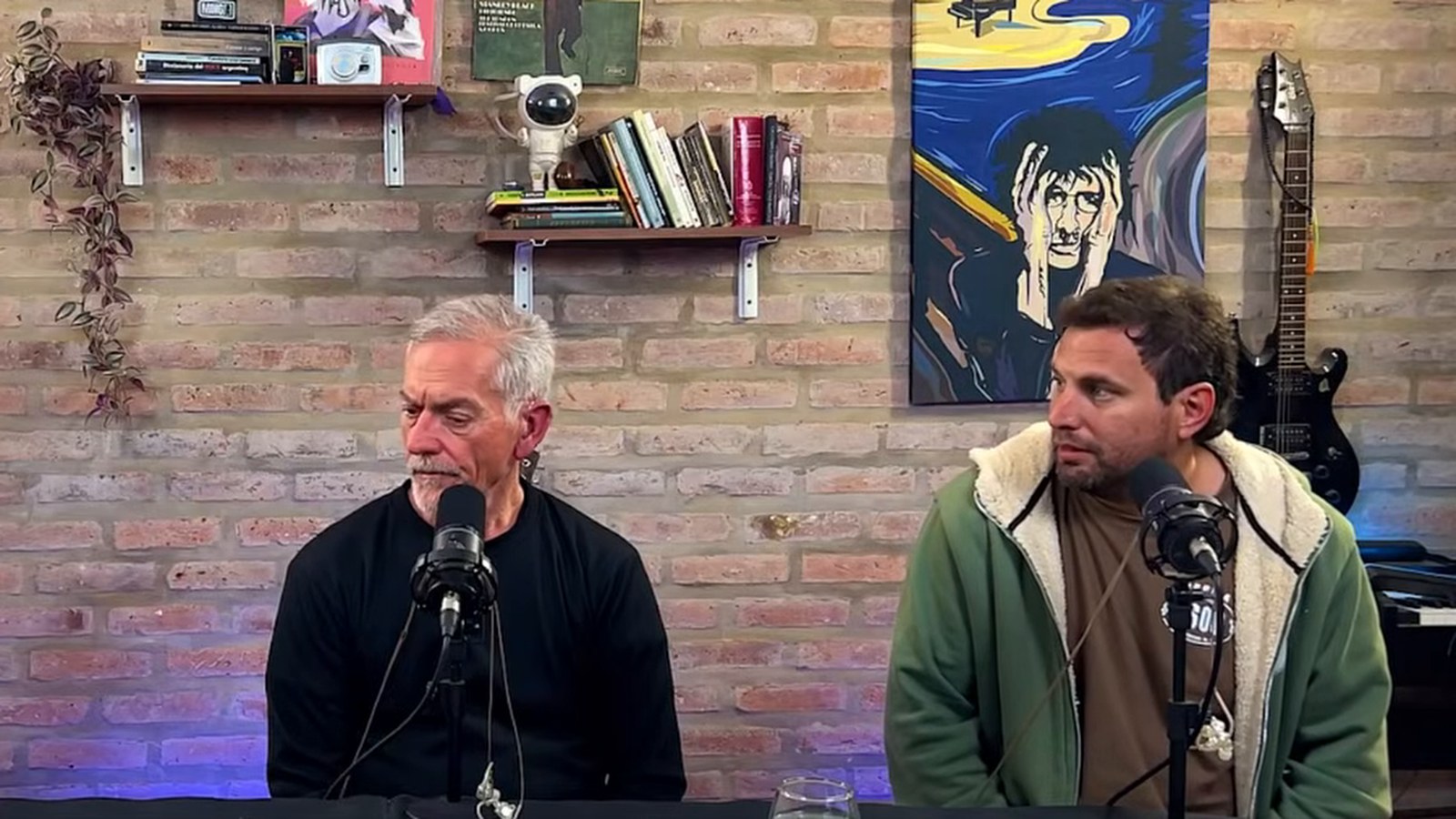 Francisco Scheitler y Arturo Puga, cerveceros mercedinos, que pasaron en el bloque siguiente.
